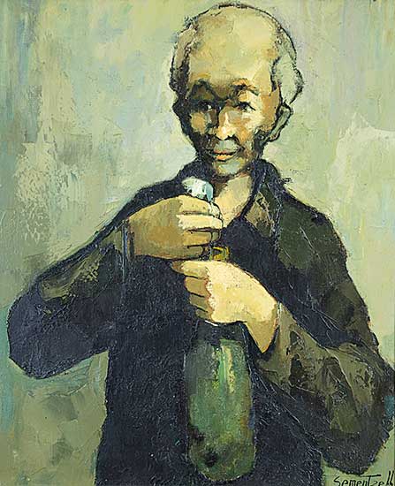 #482 ~ Sementzeff - Untitled - Portrait of a Man