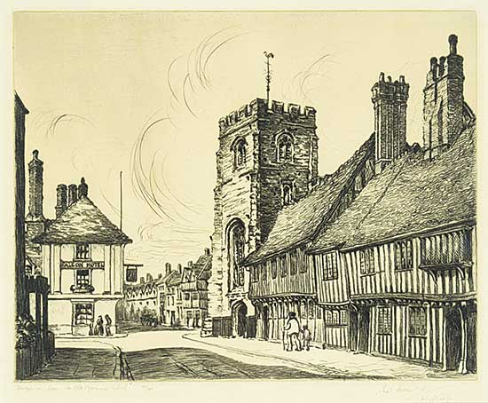 #1010 ~ Andrews - Stratford on Avon, the Old Grammar School  #40/40