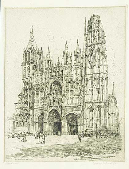 #1014 ~ Armington - La Cathedral de Rouen  #Eprouver d'essai