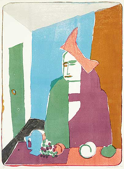 #1028 ~ Bates - Woman and Still Life  #1/25