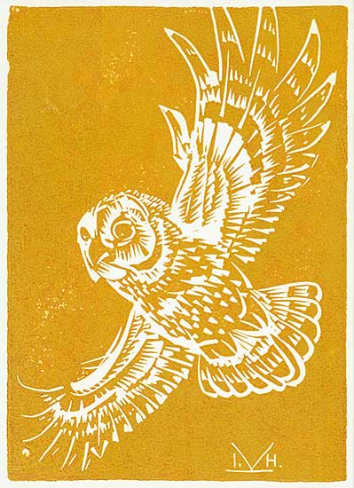 #1173 ~ Kerr - Untitled - Owl