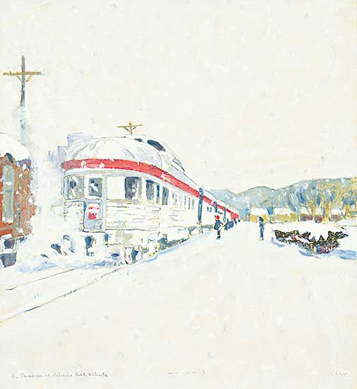 #1203 ~ McInnis - The Canadian, CPR at Medicine Hat, Alberta, 1978