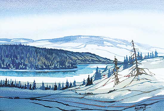#1332 ~ Weber - Athabasca River