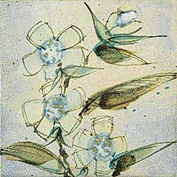 #1145 ~ Hopper - Floral Plaque