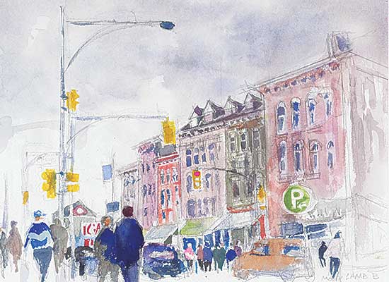 #12 ~ Bobak - Street Scene