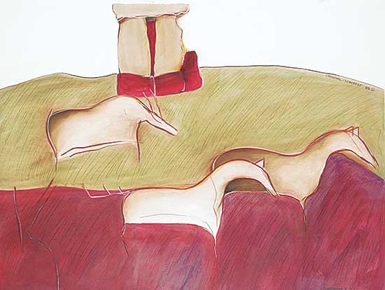 #20 ~ Cardinal-Schubert - Stonehenge II