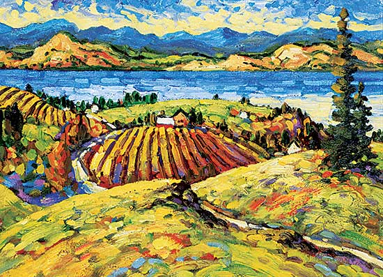 #29 ~ Charlesworth - Lake Summer Colours, Naramata