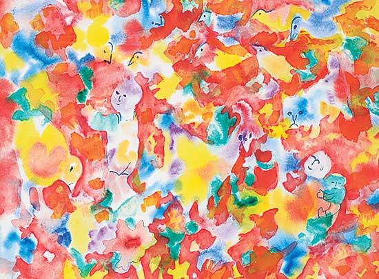 #72 ~ Mitchell - Untitled - A Colourful Neighbourhood