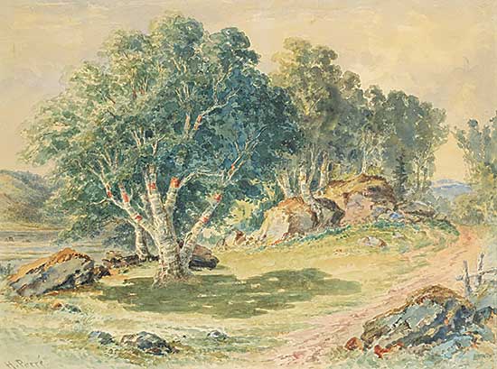 #79 ~ Perre - Untitled - Old Country Road by the River