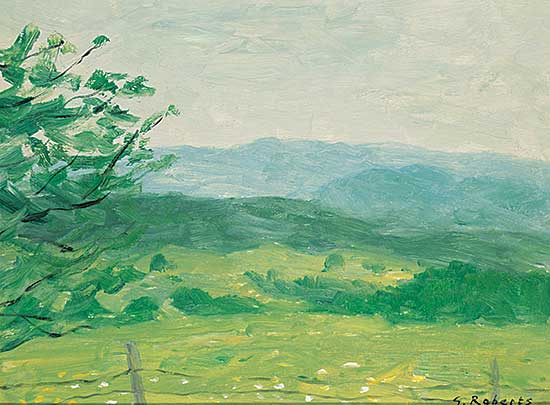 #94.1 ~ Roberts - Untitled - River and Woodland