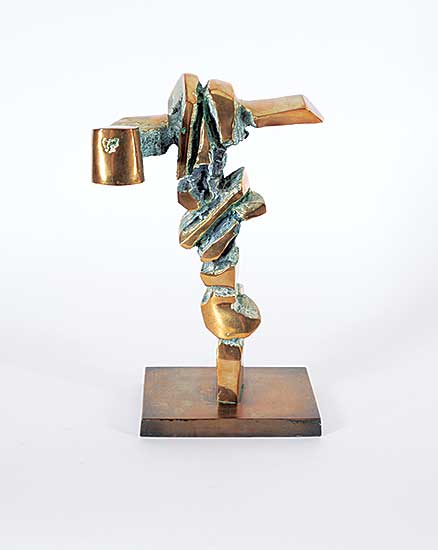 #218 ~ Leadbeater - Untitled - Abstract Figure