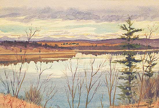 #428 ~ Freeman - Untitled - Foothills Lake