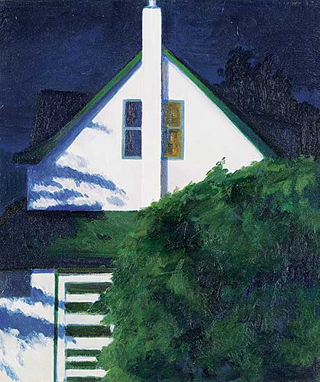 #453 ~ Pura - House at Night