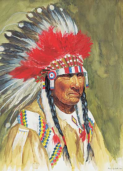 #465 ~ Sjolseth-Carter - Blackfoot Chief [Dick Brass] Blackfoot Crossing