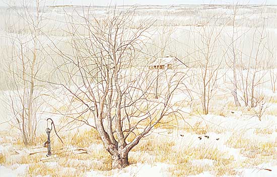 #468 ~ Chan - Untitled - Sparrows by the Water Pump