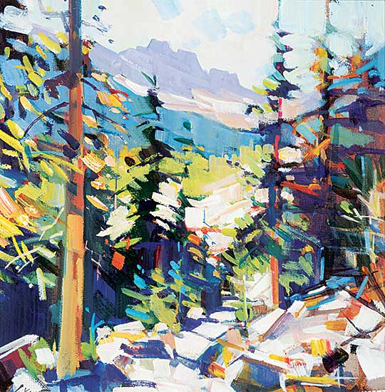 #475 ~ Vest - Rocky Trail Study - Tonquin Valley