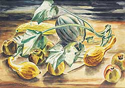 #101 ~ Schaefer - Untitled - Still Life with Gourds