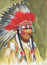 #465 ~ Sjolseth-Carter - Blackfoot Chief [Dick Brass] Blackfoot Crossing