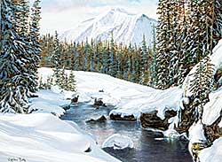 #478 ~ Wong - Deep Sleep Winter [Vermillion River, Kootenay Park B.C.]