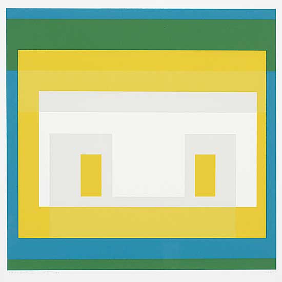 #1001 ~ Albers - Variants 1967: II  #55/200