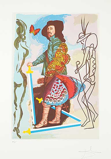 #1009 ~ Dali - Old Butterflies  #164/250