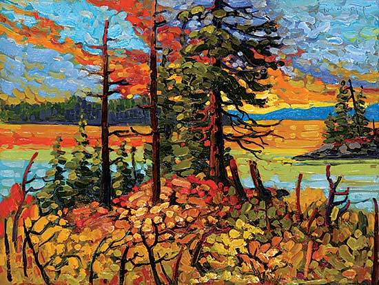#1042 ~ Charlesworth - Sun Down, Northwest Territories
