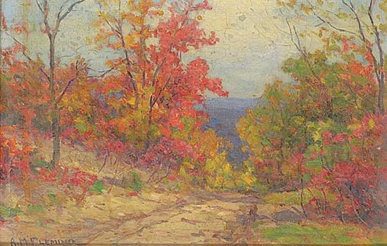 #1074 ~ Fleming - Untitled - The Road to the Lake