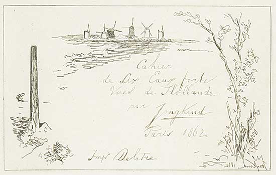 #1109 ~ Jongkind - Views of Holland