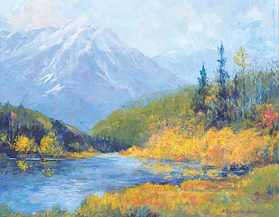 #1121 ~ Lawrence - Untitled - Vermillion Lakes