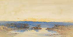#1105 ~ Jacobi - Untitled - Sunset on the Lake #1105 ~ Jacobi - Untitled - Sunset on the Lake