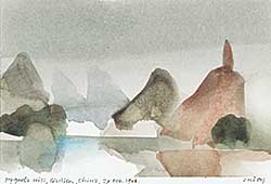 #1155 ~ Onley - Pagoda Hill, Quilin, China 27 Feb., 1988