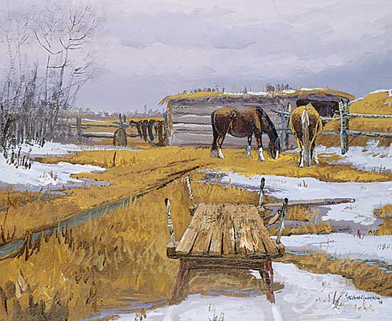 #82 ~ Lonechild - Sled Finished for Season