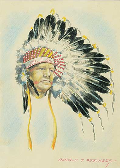 #142 ~ Tailfeathers - Yellow Horn