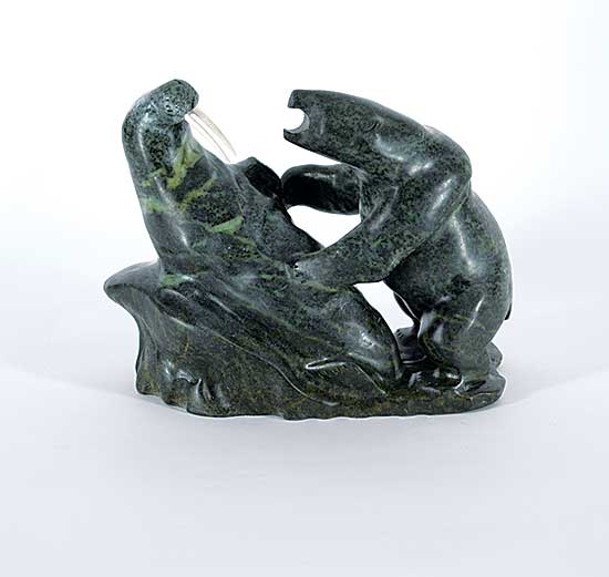 #152 ~ Totan - Untitled - Bear vs. Walrus