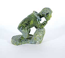 #32 ~ Inuit - Untitled - The Thinker
