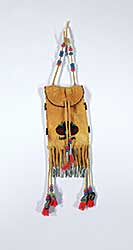 #136 ~ School - Strike a Light Bag with Beading and Tassels