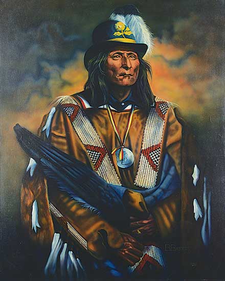 #2 ~ Batsch - Untitled - Chief Crowfoot