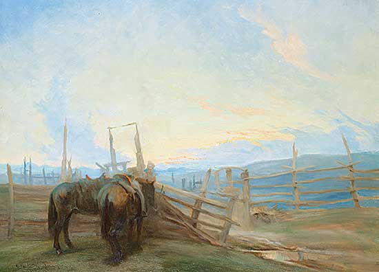 #22 ~ de Grandmaison - Summer Sunset, Foothills Sunset, Alta.
