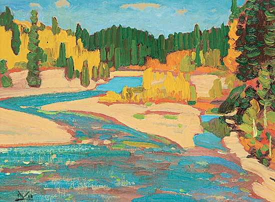 #58 ~ Kerr - Elbow River at Bragg Creek
