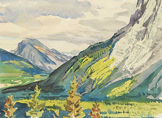 #66.1 ~ Lindner - Untitled - Sunlit Valley
