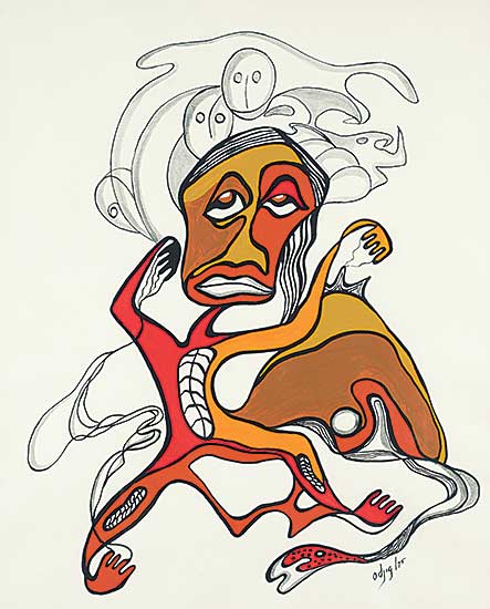 #80.2 ~ Odjig - Medicine Man and the Shaking Tent
