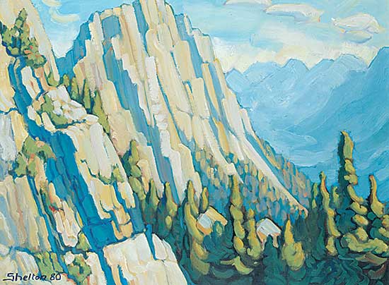 #101 ~ Shelton - Summit of Sulphur Mountain, Banff