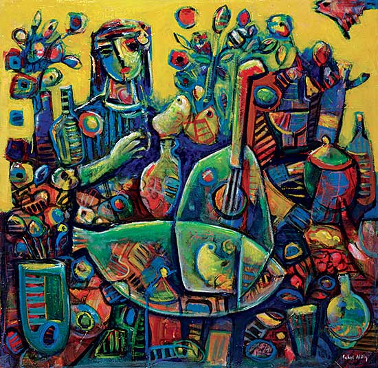 #201 ~ Aldin - Untitled - Cornucopian Futurist