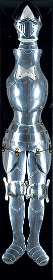 #205 ~ de Boer - Untitled - Knights Armour Tie  #1/3