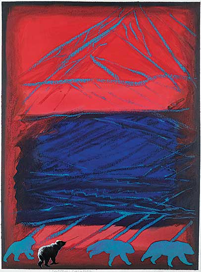 #207 ~ Enns - Biscuit and Chico in Motion, Kamcatka