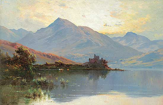 #305 ~ Breanski - Kilchurn Castle, Loch Awe. N.B.