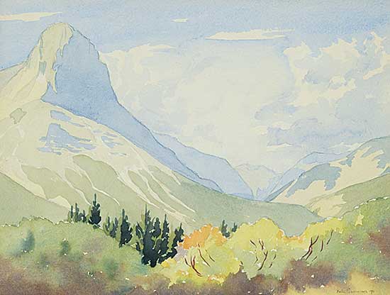 #419 ~ Cowley - Untitled - Valley in Spring