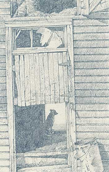 #420 ~ Cox - Study for Sarah's Dog