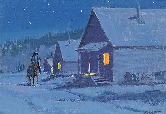 #431 ~ Ewart - Riding into Barkerville