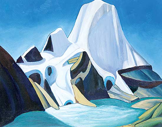 #434 ~ George - Mount Robson, After Lawren Harris